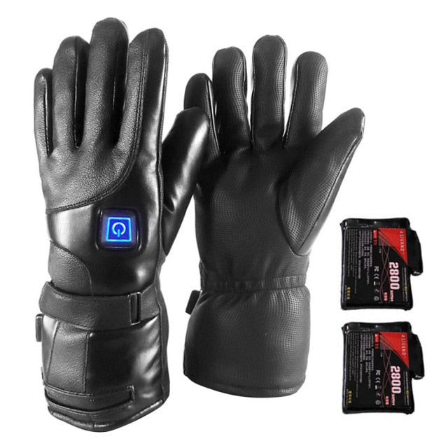 Battery-Powered Heated Gloves with Touchscreen Fingers – Windproof Winter Hand Warmers for Men & Women | Thomler