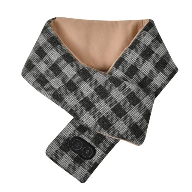 USB Heated Fleece Neck Warmer with 3 Temperature Settings | Thomler
