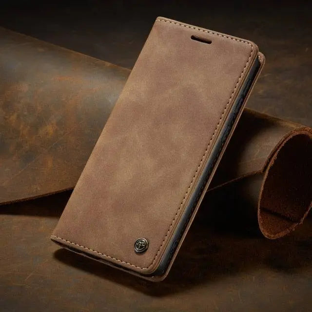 Leather Folio Phone Case with Card Slots – Samsung Galaxy S22, S22 Plus & S22 Ultra | Thomler