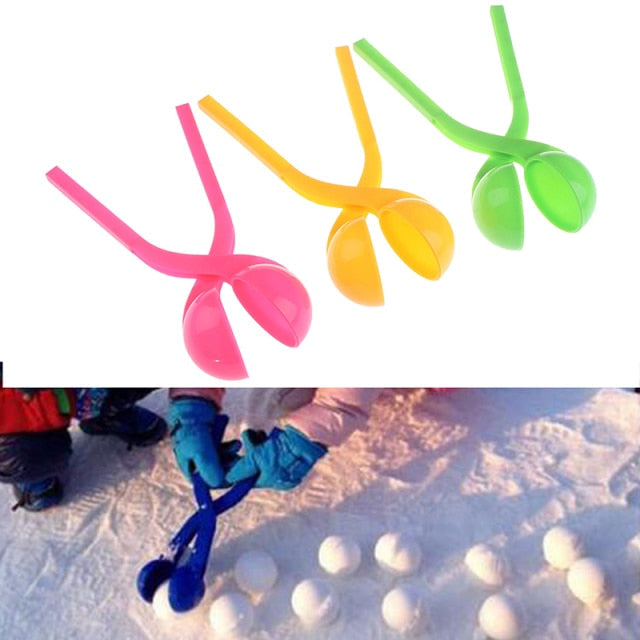 Animal Snowball Mold Tool – Cute Duck, Bear & Bunny Shaper for Kids Winter Play | Thomler