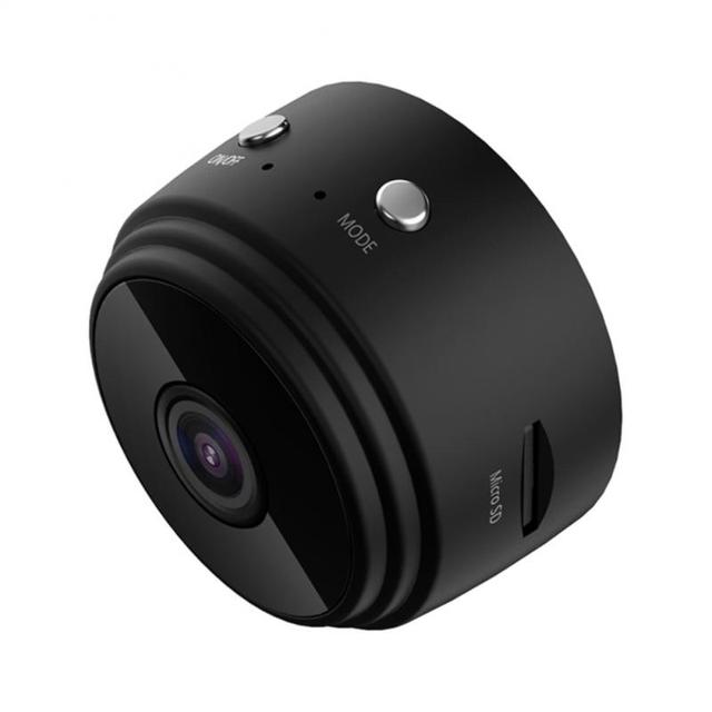 Compact Wireless Security Camera HD 1080P with Night Vision for Home and Office Monitoring | Thomler