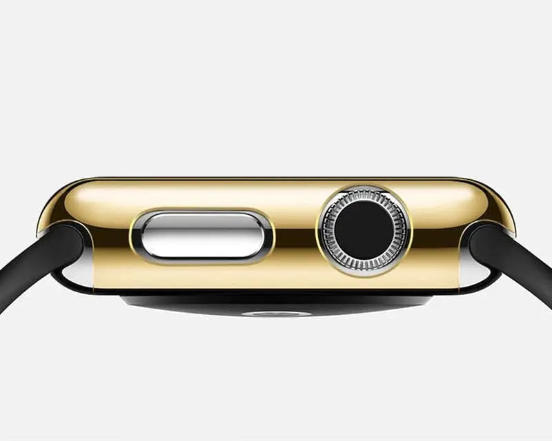 Snap-On Shield for Apple Watch – Full-Edge Guard with Screen Film – 38mm to 44mm Series 1/2/3/4 – Five Finishes | Thomler