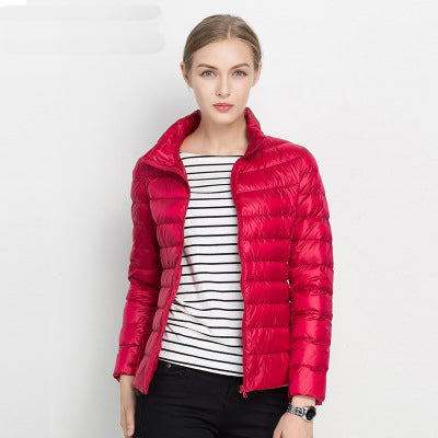 Women's Lightweight Quilted Puffer Jacket Fall Winter Insulated Coat S-3XL | Thomler