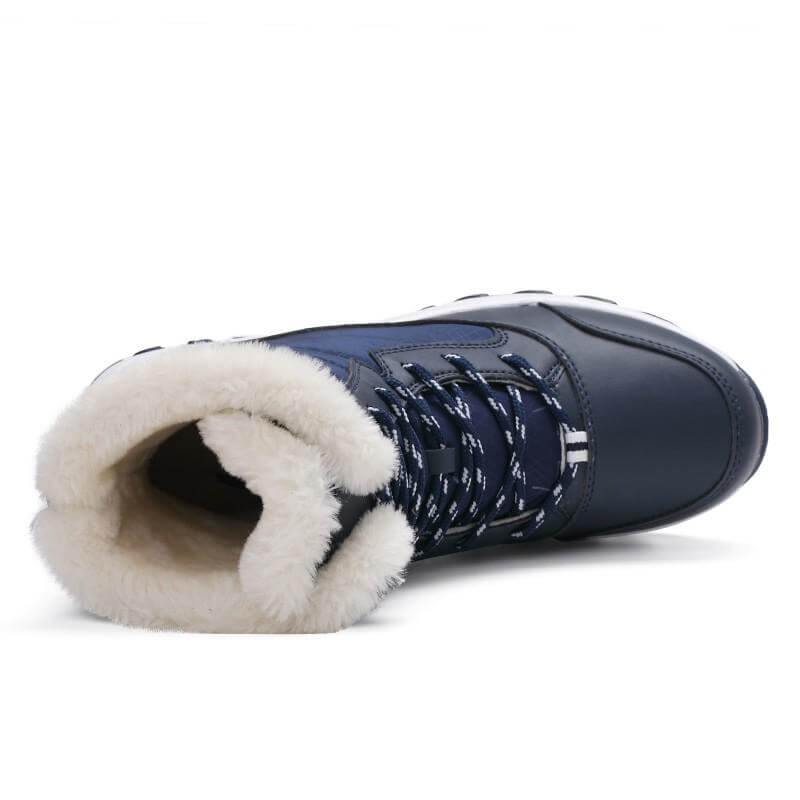 Women's Ankle Snow Boots – Waterproof Insulated Winter Footwear with Slip-On Design, Platform Sole & Plush Lining for Cold Weather | Thomler