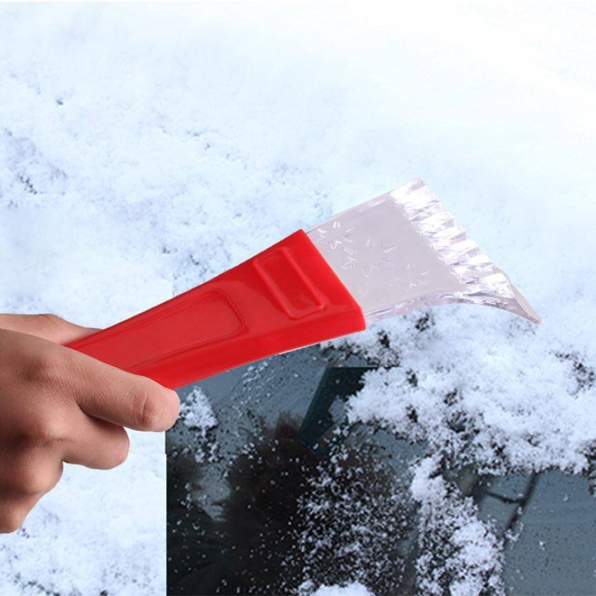 Compact Winter Ice Scraper for Car Windshields – Ergonomic Handheld Design for Fast Frost Removal | Thomler
