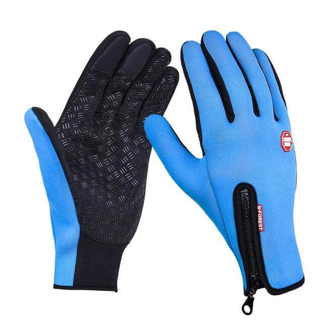 Touchscreen Winter Gloves with Fleece Lining & Windproof Shell for Cold Weather | Thomler