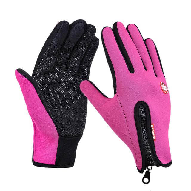 Touchscreen Winter Gloves with Fleece Lining & Windproof Shell for Cold Weather | Thomler