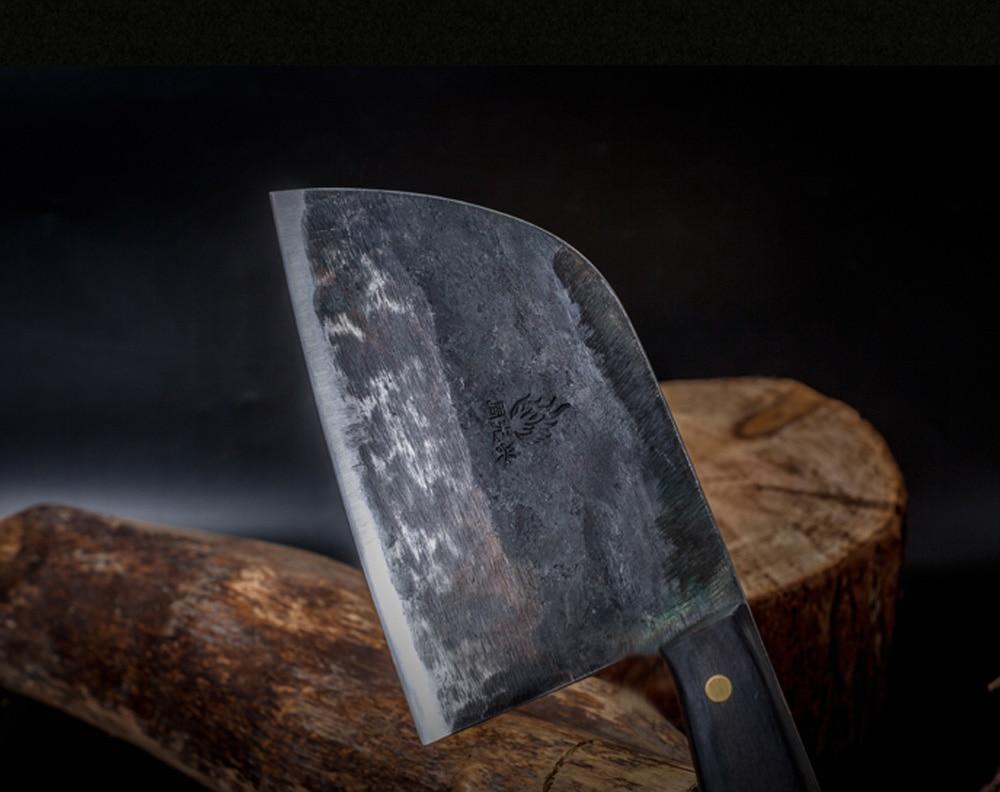 8 in Chef's Knife – Razor-Sharp Carbon Steel Blade for Precision Slicing & Dicing | Thomler