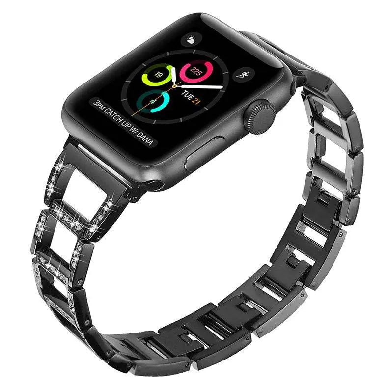 Elegant Bracelet Watch Strap for Apple Watch 38-49mm – Metal Link Band with Jewelry-Style Finish | Thomler