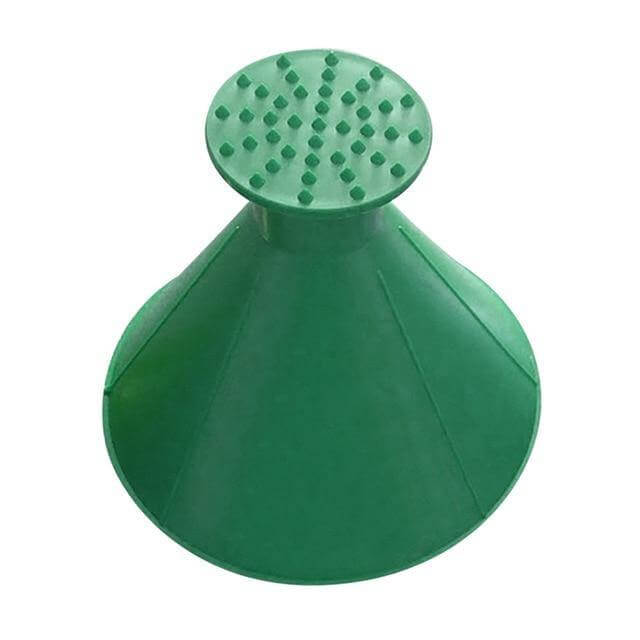 Conical Windshield Ice Scraper for Cars – 360° Clearing Tool with Ice Breaker Tip | Thomler
