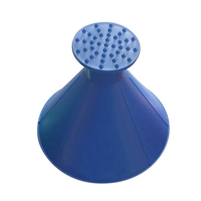 Conical Windshield Ice Scraper for Cars – 360° Clearing Tool with Ice Breaker Tip | Thomler