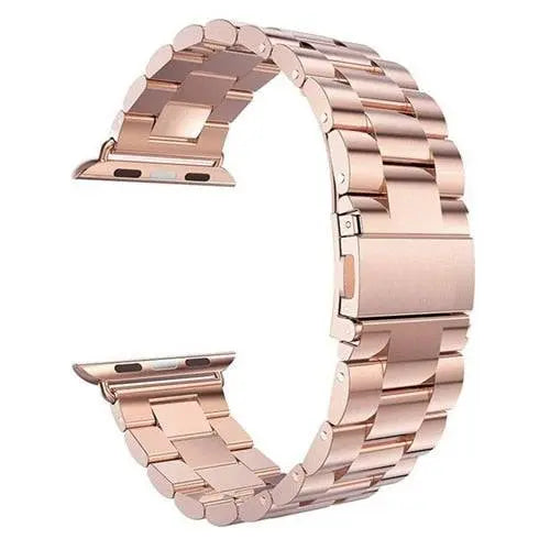 Precision Stainless Steel Link Bracelet for Apple Watch – 38mm to 49mm Connector Fit – Adjustable Wrist Band with Butterfly Clasp for | Thomler