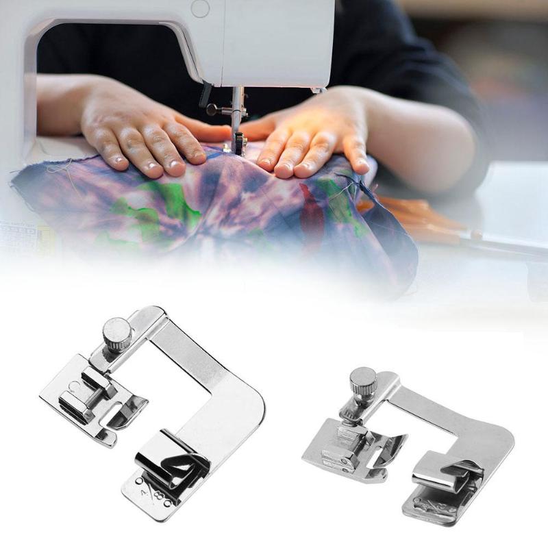 Presser Foot Metal Hemming Set 13.0 mm 19.0 mm 25.0 mm Sewing Machine Rolled Hem Attachment Universal Sewing Accessory | Thomler