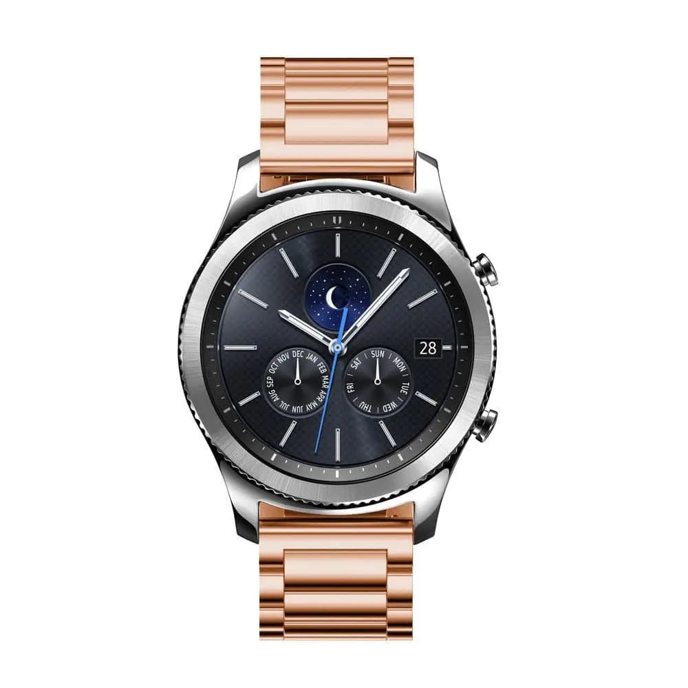 Metal Replacement Strap for Samsung Galaxy Watch – Adjustable Stainless Steel Wristband 18mm 20mm 22mm 23mm Lug Width | Thomler