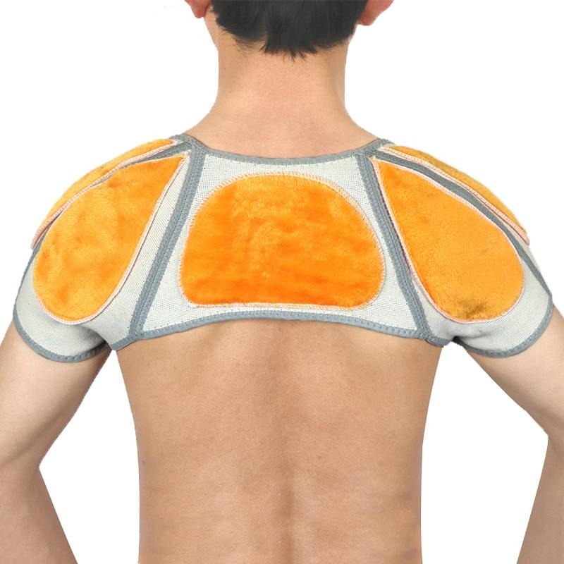 Thermal Shoulder Support Wrap – Bamboo Fiber Compression Brace for Joint Pain Relief & Sports Recovery | Thomler