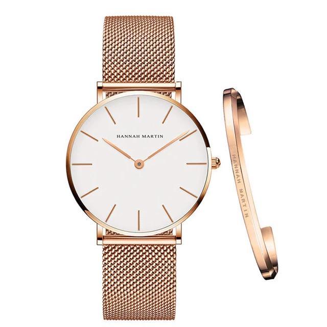 Women's Stainless Steel Wrist Watch with Adjustable Band – Elegant Analog Timepiece for Everyday Wear | Thomler