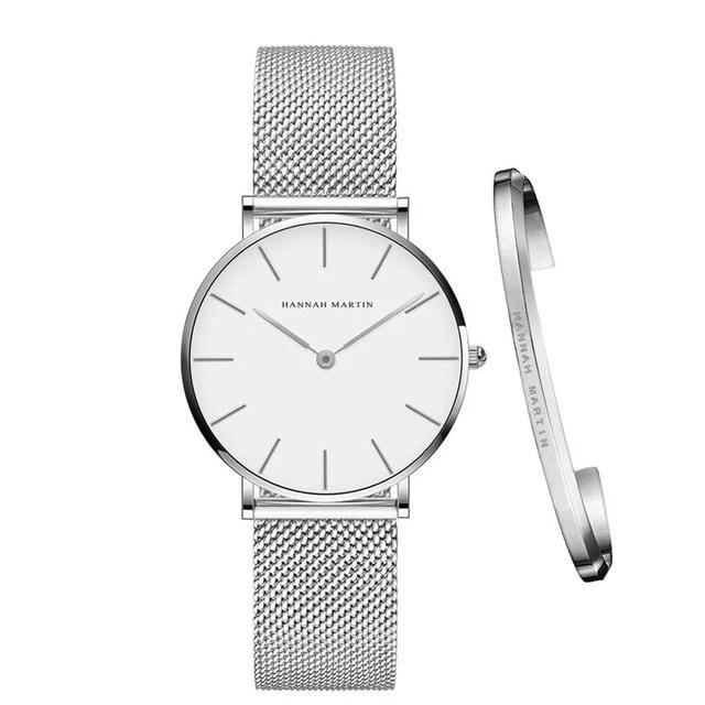 Women's Stainless Steel Wrist Watch with Adjustable Band – Elegant Analog Timepiece for Everyday Wear | Thomler