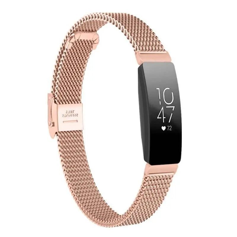 Wrist Strap for Fitbit Inspire HR – Stainless Steel Mesh Loop Replacement Band | Thomler