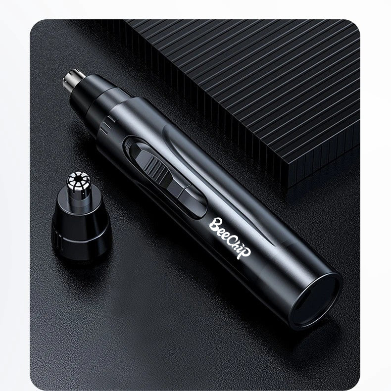 Cordless USB Rechargeable Facial Hair Trimmer for Nose and Ears with Stainless Steel Blades for Men and Women | Thomler