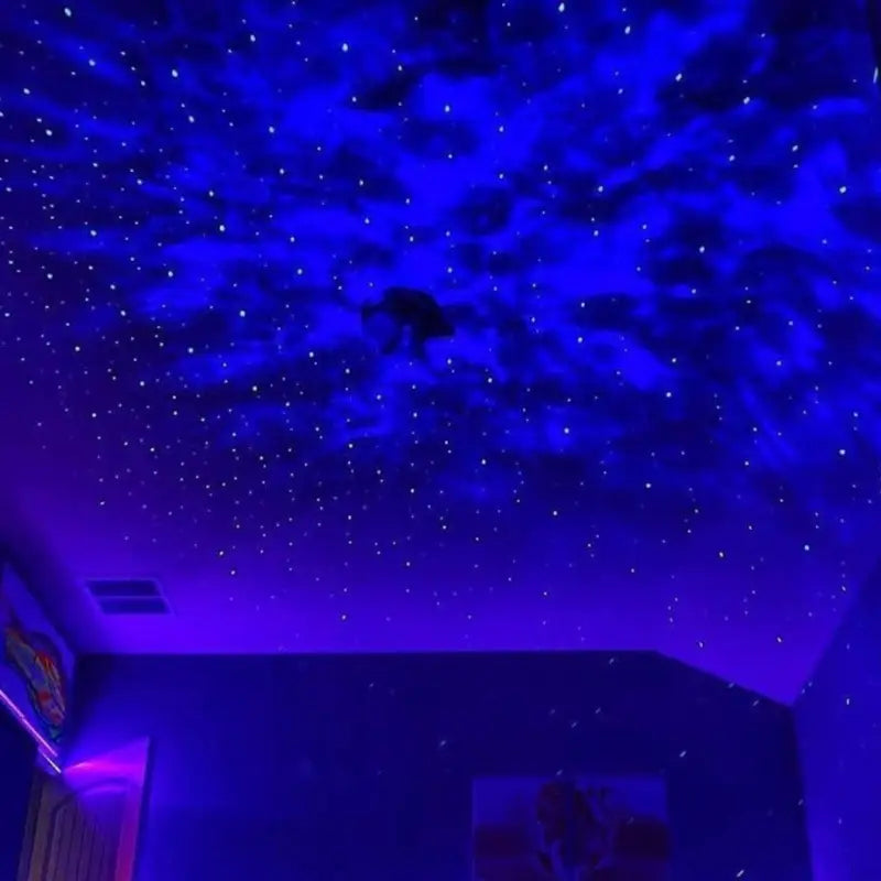 Star Projector LED Warm White 3000K Multicolour Bedroom Living Room Ceiling Night Light Remote Control Atmosphere Lamp | Thomler