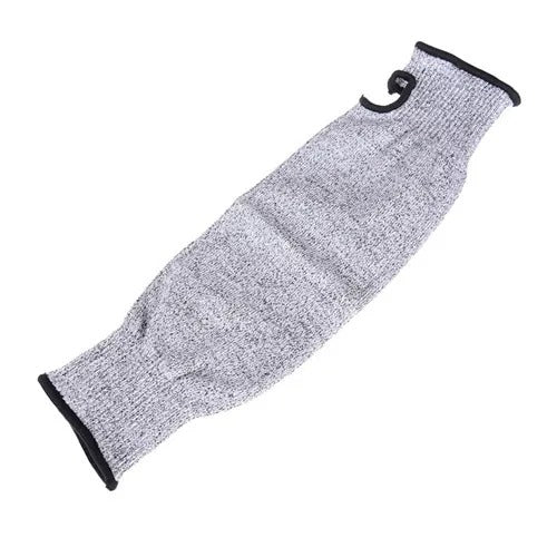Cut-Resistant Arm Guards with Thumb Slot – Level 5 Safety Sleeves for Workshop, Yard Work, Carpentry & Kitchen Tasks | Thomler
