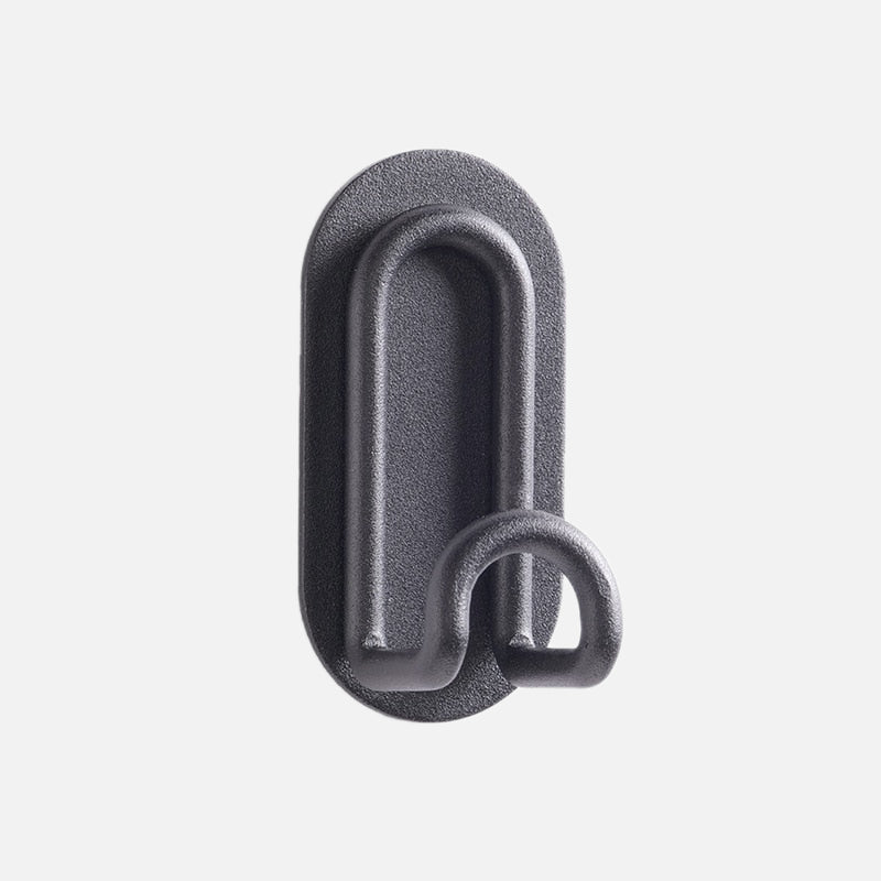 Wall Hook Metal 7.0 cm Pink Self Adhesive Bathroom Kitchen Double Coat Towel Key Holder No Drill Storage Organiser | Thomler
