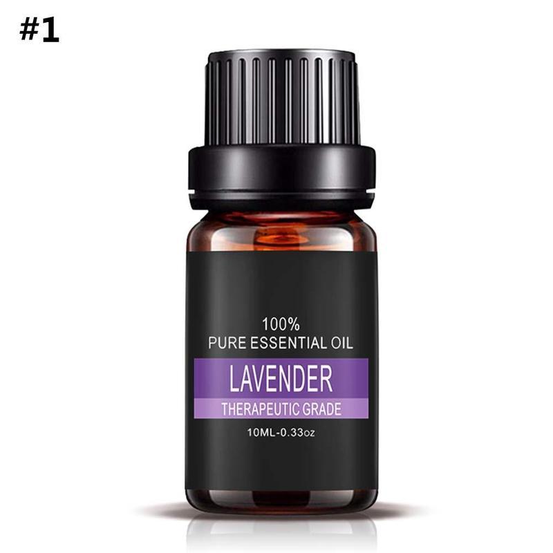 Aromatherapy Essential Oil Set – 100% Pure Plant Extracts for Diffusers, Massage & Relaxation – 0.34 fl oz Bottles | Thomler