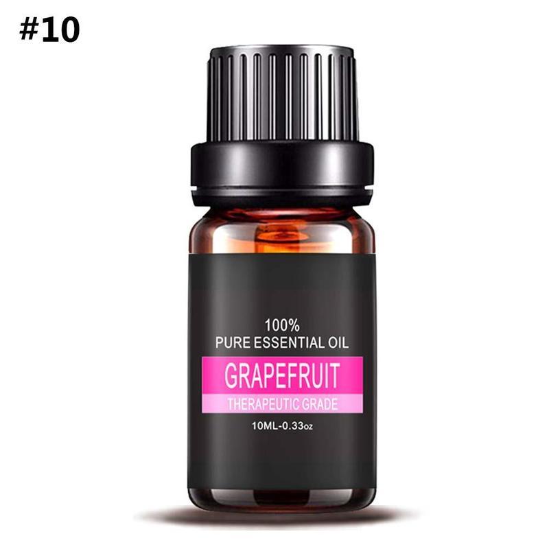 Aromatherapy Essential Oil Set – 100% Pure Plant Extracts for Diffusers, Massage & Relaxation – 0.34 fl oz Bottles | Thomler