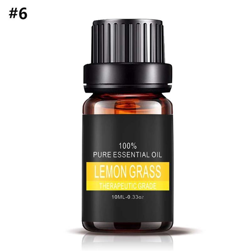 Aromatherapy Essential Oil Set – 100% Pure Plant Extracts for Diffusers, Massage & Relaxation – 0.34 fl oz Bottles | Thomler