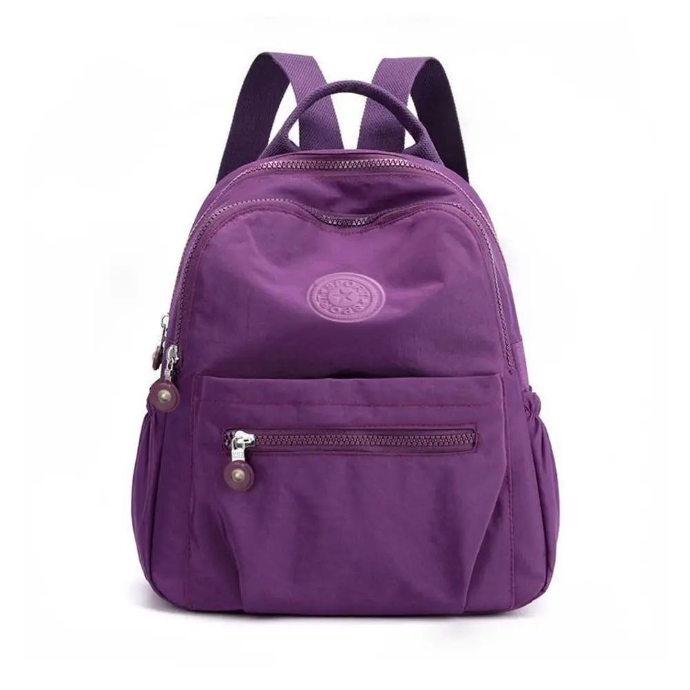 Compact Nylon Daypack with Anti-Theft Zippers – 11L Travel-Ready Mini Backpack for Commuting, School & Daily Errands | Thomler
