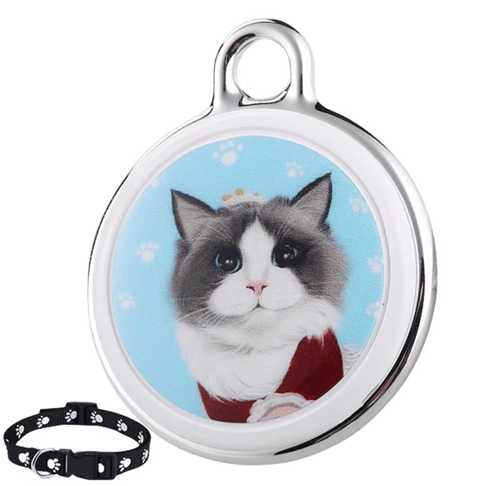 Bluetooth Cat Locator Tag with GPS Positioning and Sound Alert for Indoor & Outdoor Felines | Thomler