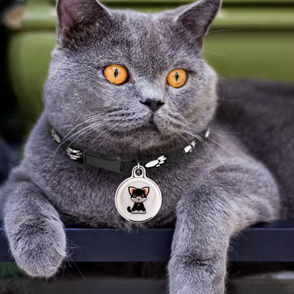 Bluetooth Cat Locator Tag with GPS Positioning and Sound Alert for Indoor & Outdoor Felines | Thomler