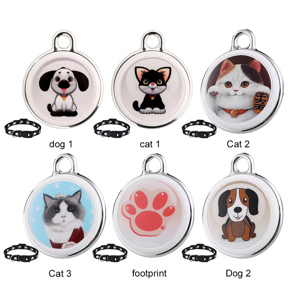 Bluetooth Cat Locator Tag with GPS Positioning and Sound Alert for Indoor & Outdoor Felines | Thomler
