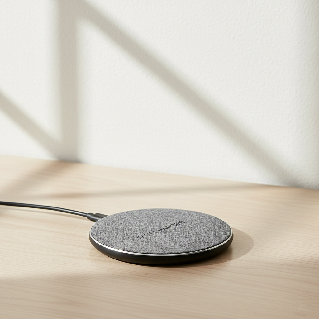 Twin-Device Power Hub with Live Status Screen – Qi-Compatible Fast Charging Dock for Phones & Earbuds | Thomler