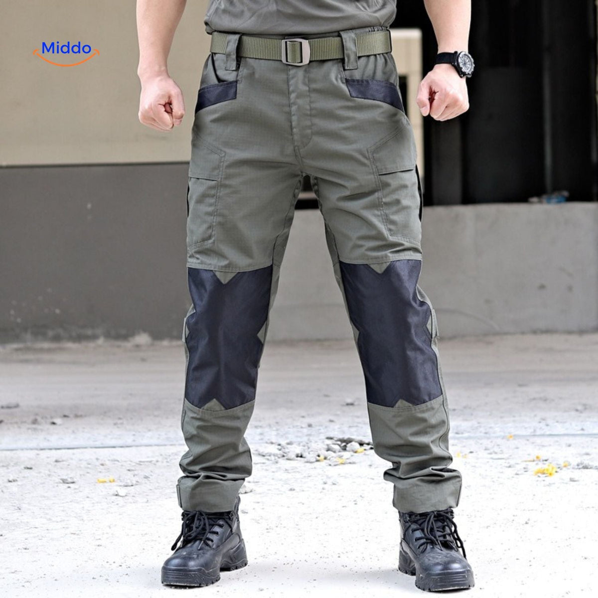 Outdoor Cargo Pants for Men — Ripstop Fabric, Multi-Pocket Design for Hiking & Camping | Thomler