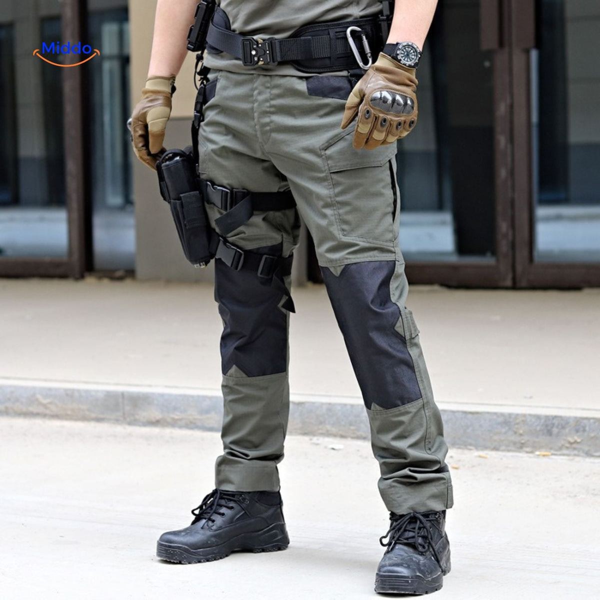 Outdoor Cargo Pants for Men — Ripstop Fabric, Multi-Pocket Design for Hiking & Camping | Thomler