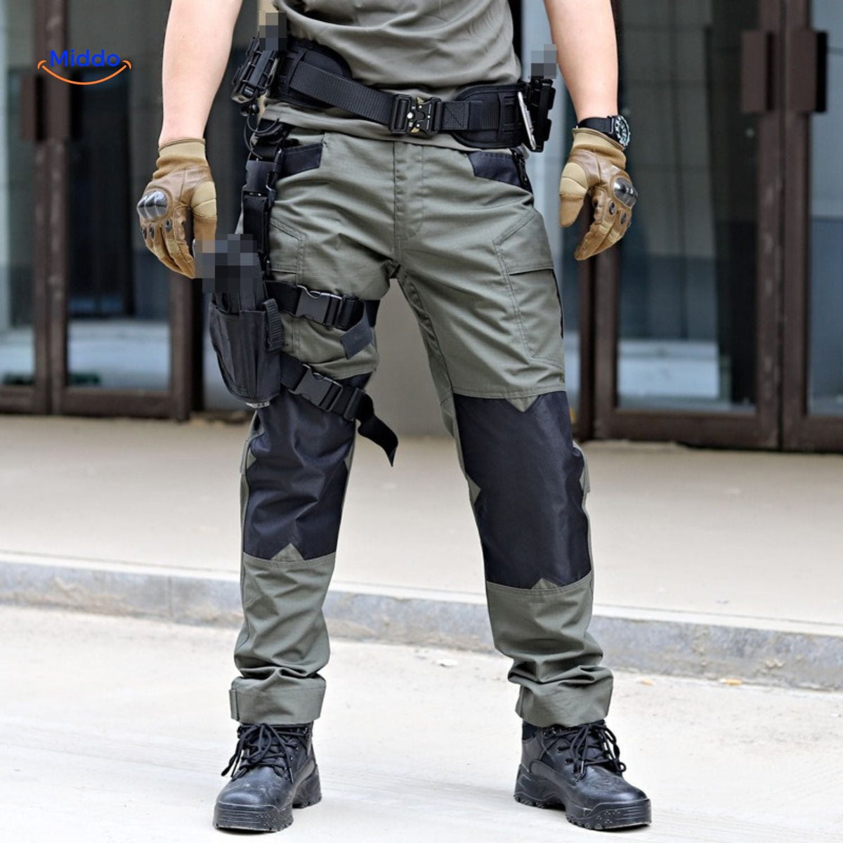 Outdoor Cargo Pants for Men — Ripstop Fabric, Multi-Pocket Design for Hiking & Camping | Thomler