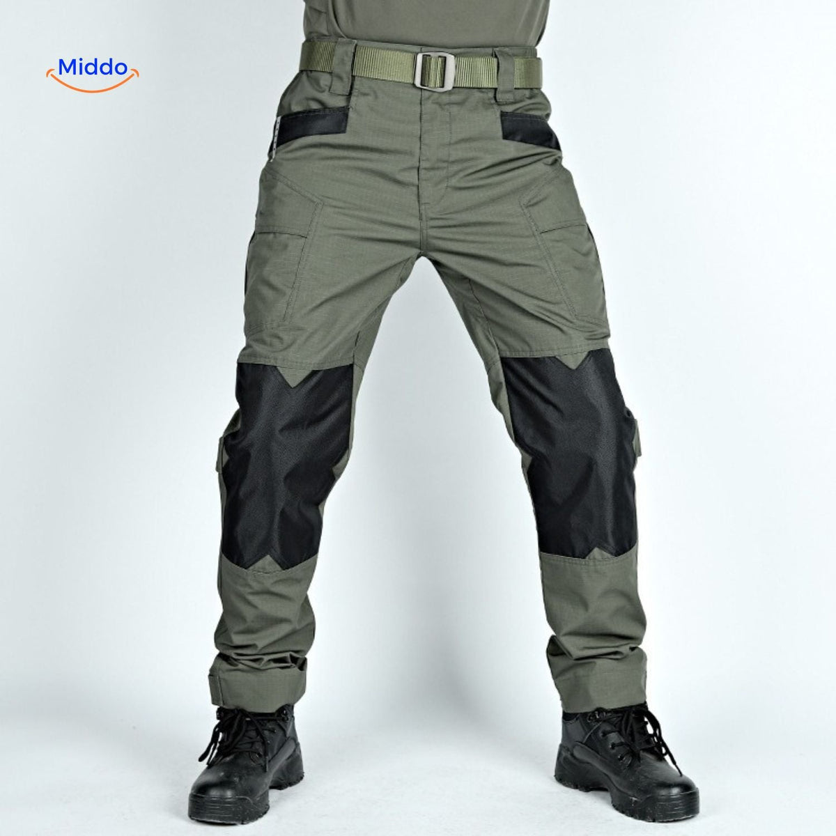 Outdoor Cargo Pants for Men — Ripstop Fabric, Multi-Pocket Design for Hiking & Camping | Thomler