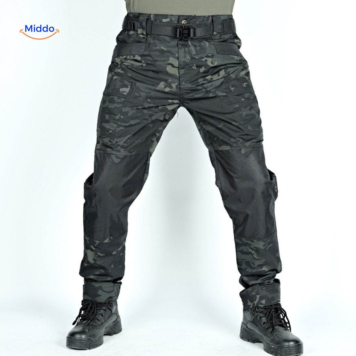 Outdoor Cargo Pants for Men — Ripstop Fabric, Multi-Pocket Design for Hiking & Camping | Thomler