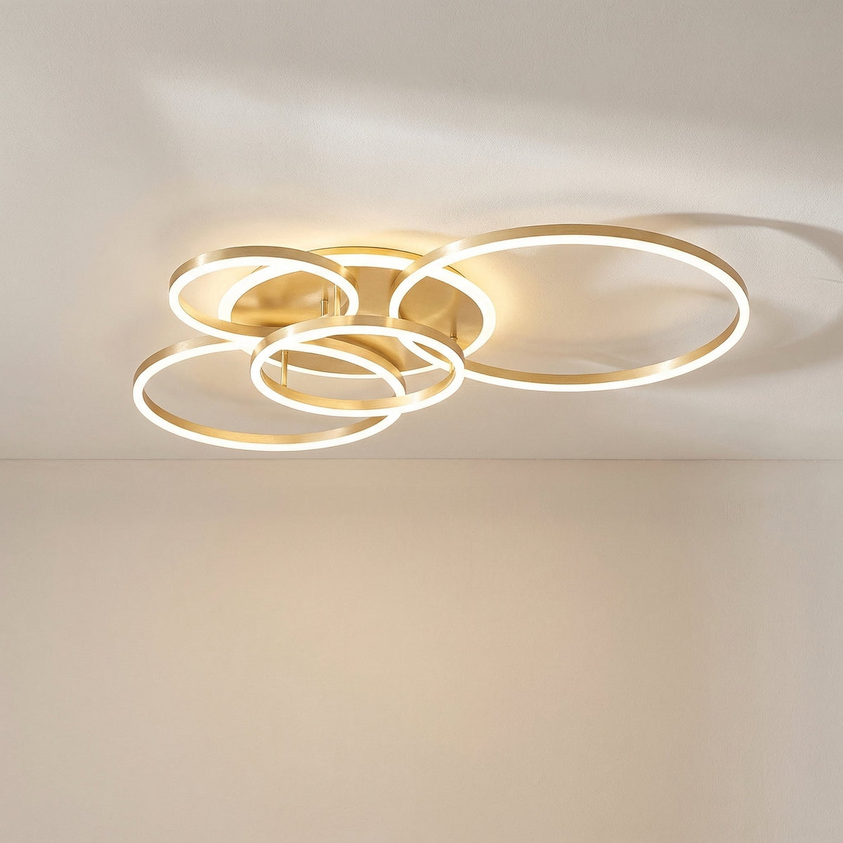 Modern Multi-Light Ceiling Pendant – Adjustable Height LED Chandelier for Dining Room, Bedroom, Reading Nook – Iron & Aluminum Fixture | Thomler