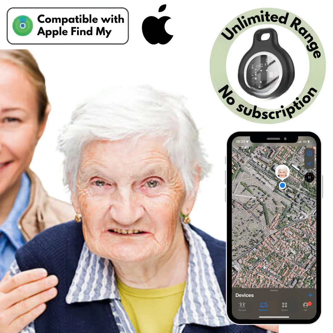 Wearable Location Monitor for Elderly Adults – Clip-On Find My Tracker with Year-Long Battery & Waterproof Housing | Thomler