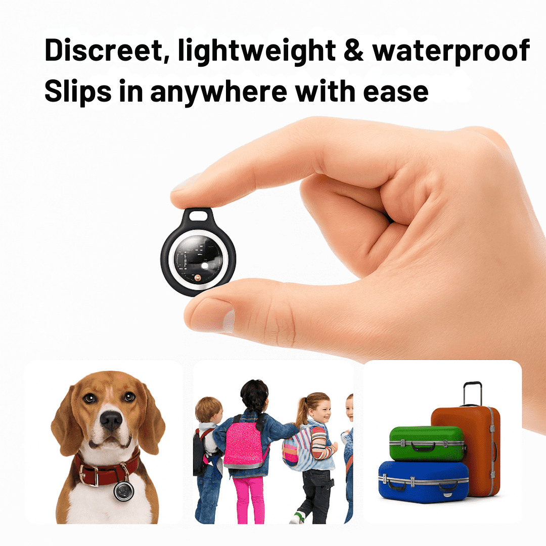 Wearable Location Monitor for Elderly Adults – Clip-On Find My Tracker with Year-Long Battery & Waterproof Housing | Thomler