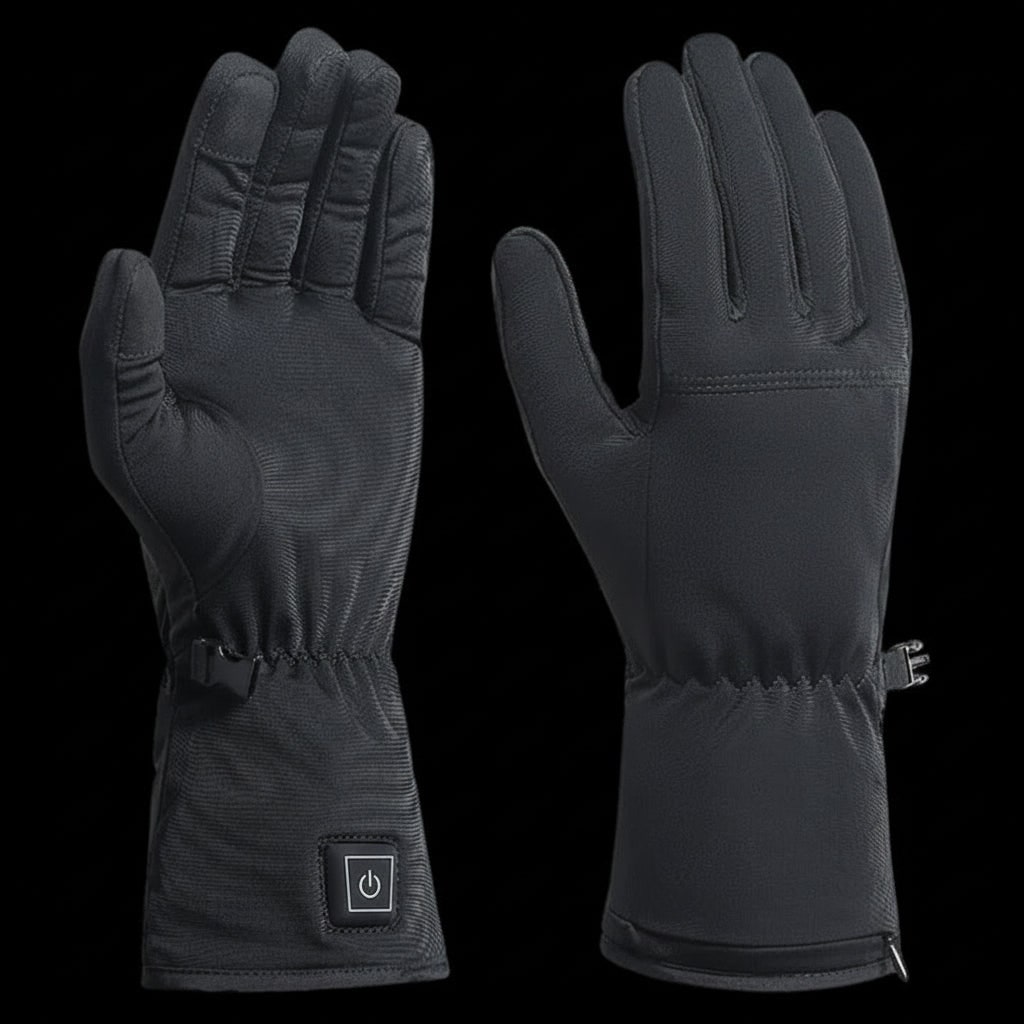 Battery-Powered Warming Glove Inserts with Controlled Heat Settings & Secure Power Pocket | Thomler