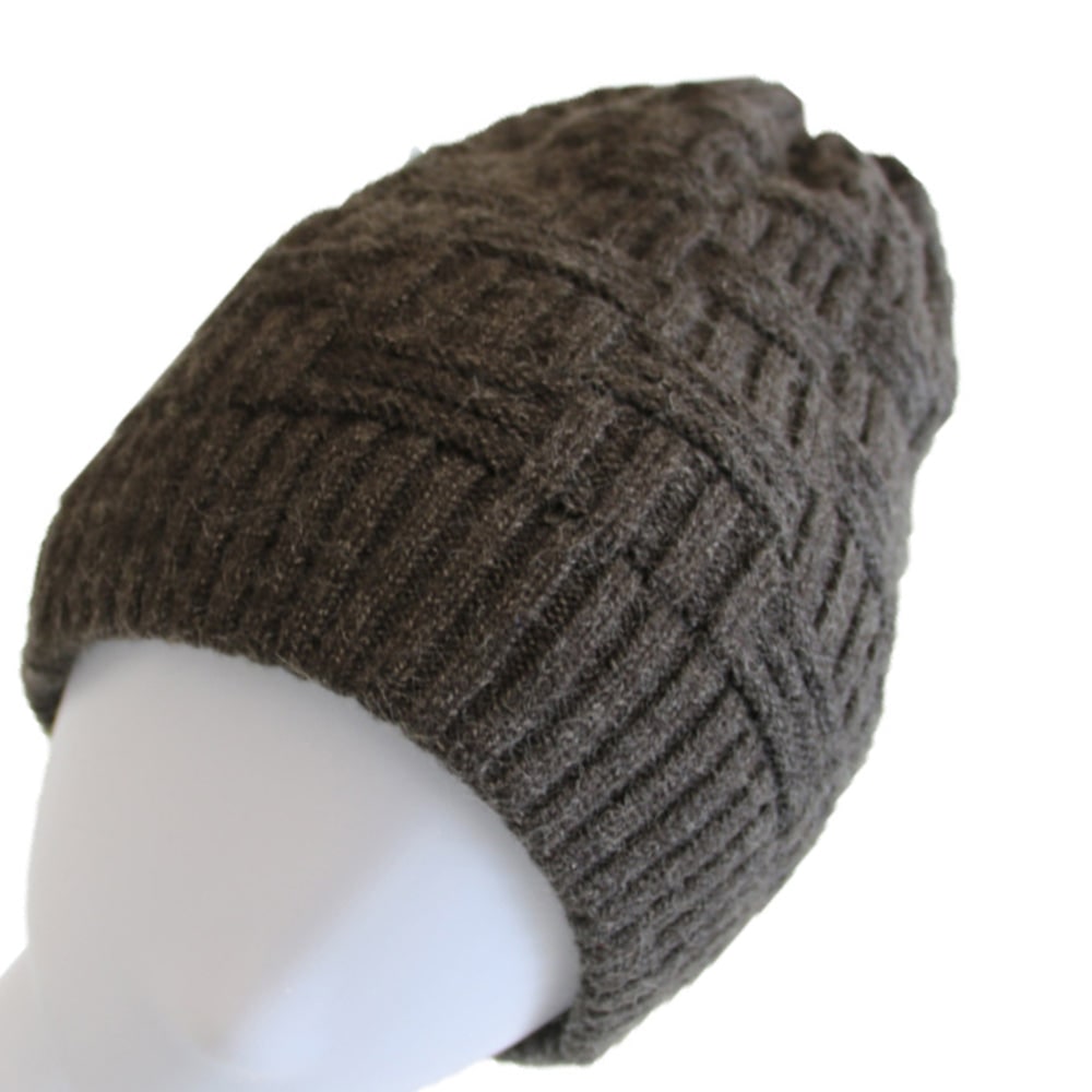 Rechargeable Electric Heated Knit Beanie with Built-In 3400mAh Power Bank for Outdoor Winter Activities | Thomler