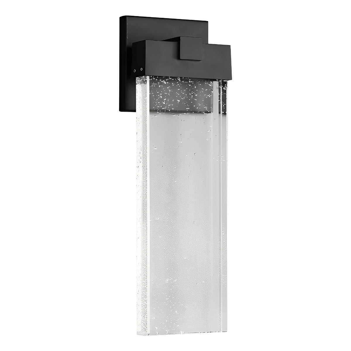 Wall Lamp Crystal LED 24W Black Outdoor Waterproof Facade Garden Entrance Lighting | Thomler