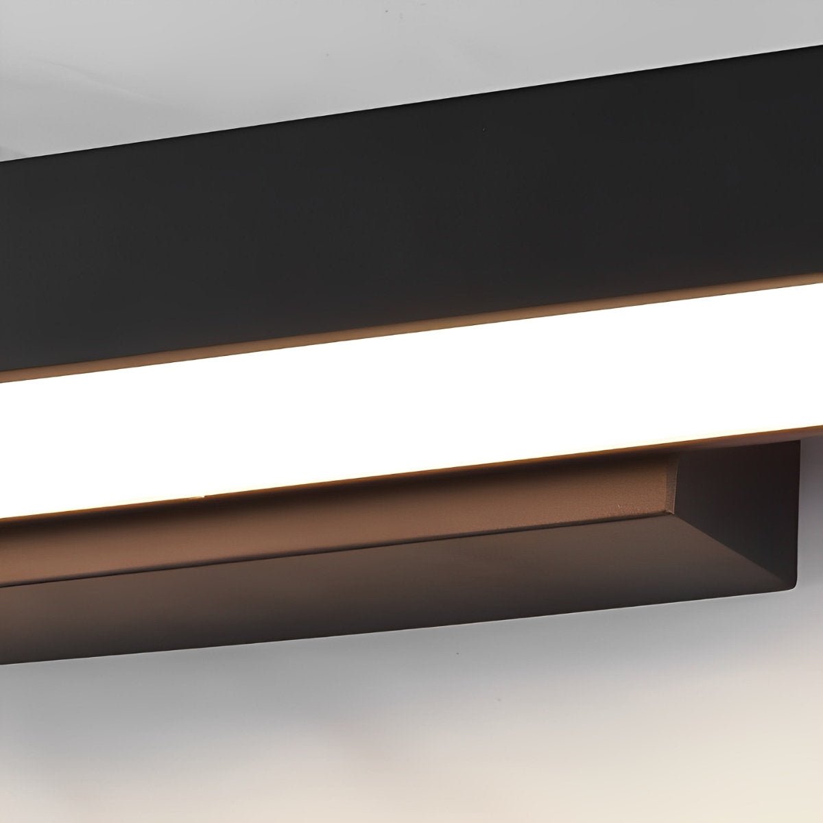 Wall Lamp Stainless Steel 12.6 in Black Outdoor Entrance LED Light Modern Minimalist Exterior Lighting | Thomler