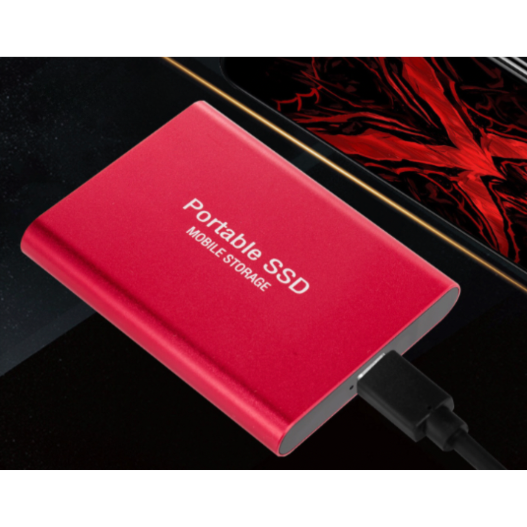 Portable 2TB External Solid-State Drive – USB-C, 1050 MB/s Transfer Speed for Laptop & Desktop | Thomler