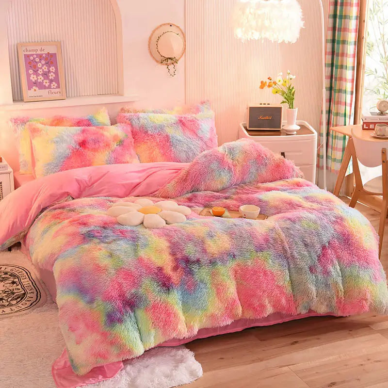 Ultra-Soft Sherpa Fleece Comforter Set – Plush Cloud-Like Warmth for Winter Nights | Thomler