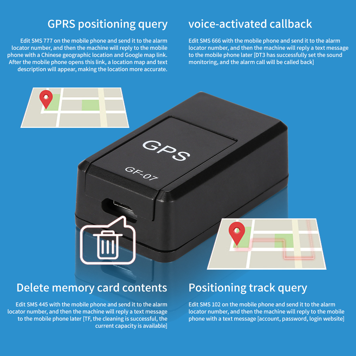 Compact Real-Time Location Tracker with Magnetic Mount for Vehicles & Valuables, Voice Monitoring Device, GSM GPRS Locator | Thomler