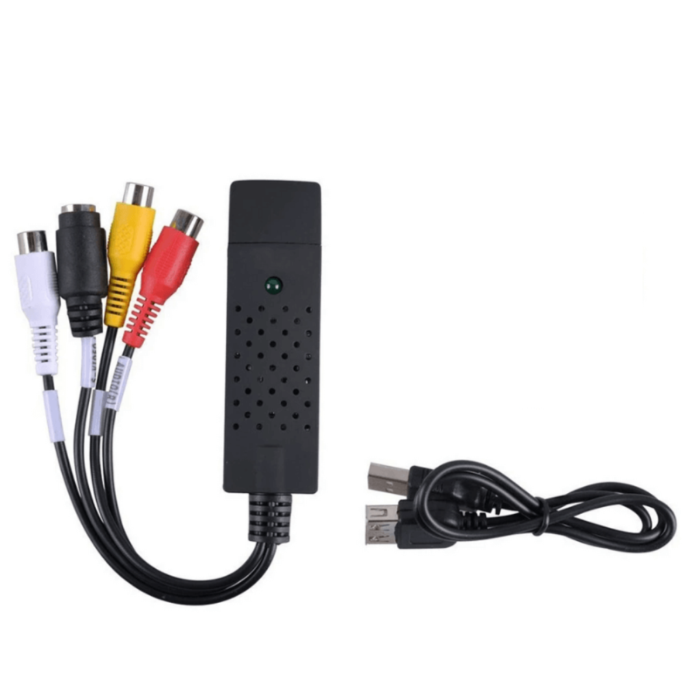 USB Video Tape Player & PC Recording Interface for Archiving Home Movies to Computer Files | Thomler